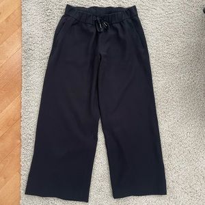 Lululemon wide leg on the fly pant
